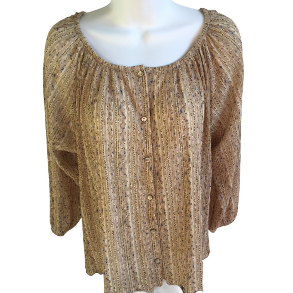 Peasant Style Boho Top